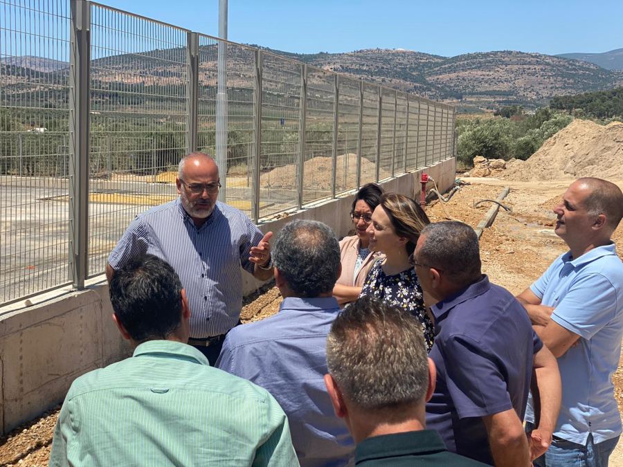 النائب السعدي ومندوبو وزارتي المالية وتطوير النقب والجليل في زيارة عمل ميدانية ل جديدة-المكر وعرابة*